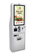 Borne de paiement automatique - Écran tactile : 32 pouces - Dimensions : 57 x 186 x 36 cm