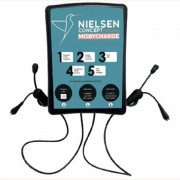 Borne de recharge flexible pour vélo électrique