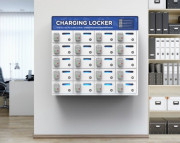 Borne de recharge pour téléphones mobiles