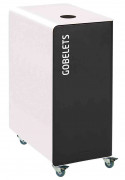 Borne de tri sélectif 90L sans serrure avec roulettes CUBATRI