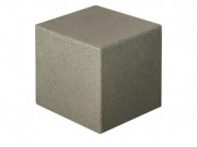 Borne de ville en béton carrée - L45 x P.45 x H.45 cm