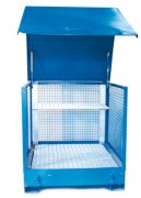 Box de rétention à parois grillagé - 4 fûts 440 L