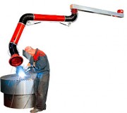 Bras d'aspiration articulé rotatif Ø160 mm - 1400 Nm