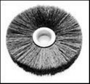 Brosse Circulaire nylon 203,2 mm pour ébavurage - Série NWA dim du fil 0,4 mm