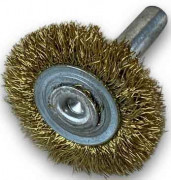 Brosse circulaire sur tige 1 rang