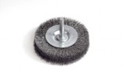 Brosse circulaire sur tige 3 rangs