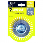 Brosse douce en fil de laiton 