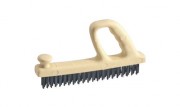 Brosse métallique avec poignée 