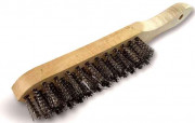 Brosse métallique à manche