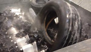 Broyeur de pneu machoîres circulaires