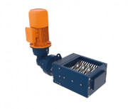 Broyeur déchiqueteur à deux arbres avec entraînement électrique - Puissance : 3 kW