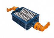 Broyeur déchiqueteur avec entraînement hydraulique à 2 arbres - 110 kW