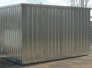 Bungalow de stockage pour fûts 914 L - 4mx2m