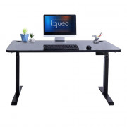 Bureau électrique assis debout 2 moteurs DYNAMIC 160x80cm