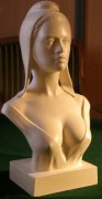 Buste marianne Hauteur 65 cm - Brigitte bardot