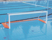 But de Water-Polo professionnel  - Matière : aluminium de 75 x 40 mm - Dimensions : 3 x 0,90 m 