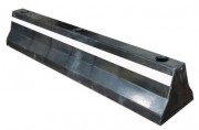 Butée de parking en caoutchouc pour poids lourds - L.1000 mm x l.200 mm x H.200 mm