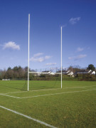 Buts de football gaélique en aluminium à sceller