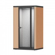 Cabine acoustique individuelle - Isolation 30,3 dB - Éclairage LED - Ventilation