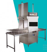 Cabine de lavage traversante