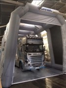 Cabine de peinture gonflable poids lourd et bus