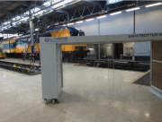 Cabine de peinture mobile pour atelier de carrosserie