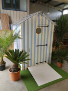 Cabine de plage vestiaire norme PMR
