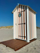 Cabine de plage vestiaire standard 1.50M2 (1 module)
