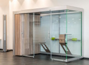 Cabine fumeur intérieure