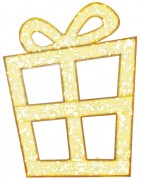 Déco de noël pour collectivité - leds blanc chaud - 200 x 160 cm - 24V