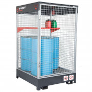 Box de stockage fûts avec bac de rétention - 290 L
