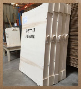 Caisses d'emballage en bois