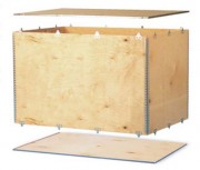 Caisse d’exportation pliante