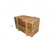 Caisse de rangement en bois - Caisse de stockage en bois simple
