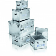 Caisse de stockage aluminium - Capacités : 34L à 238L