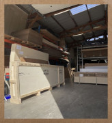 Caisse en bois pour emballage