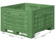 Caisse palette plastique ajourée