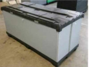 Caisse palette plastique pliable