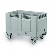 Caisse palette sur roues