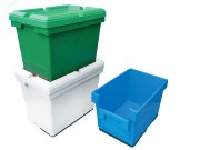 Caisse plastique emboîtable