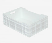 Caisse pleine - 40 ou 60 L - 600 x 400 mm - Avec poignées