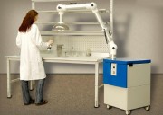 Caisson d'aspiration pour vapeurs et odeurs