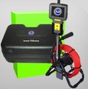 Caméra inspection canalisation de piscine - Tête Ø28 mm - Câble 25 m