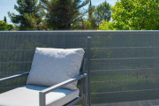 Canisse PVC double face ovale - Dimension : de 1 x 3 m à 1,5 x 5 m - Tissage fil nylon - Différents coloris