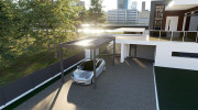 Carport en aluminium