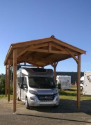 Carport pour camping car