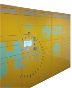 Casiers automatiques click et collect