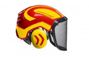 Casque intégral forestier avec visière