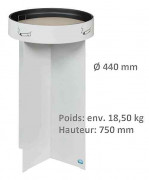 Cendrier avec ou sans toit