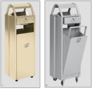 Cendrier corbeille d'extérieur